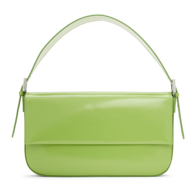 Buy Ami Paris ADC Crinkled Patent Leather Compact Wallet | Green Color  Women | AJIO LUXE