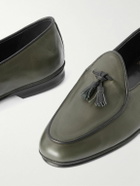 Rubinacci - Marphy Tasselled Leather Loafers - Green