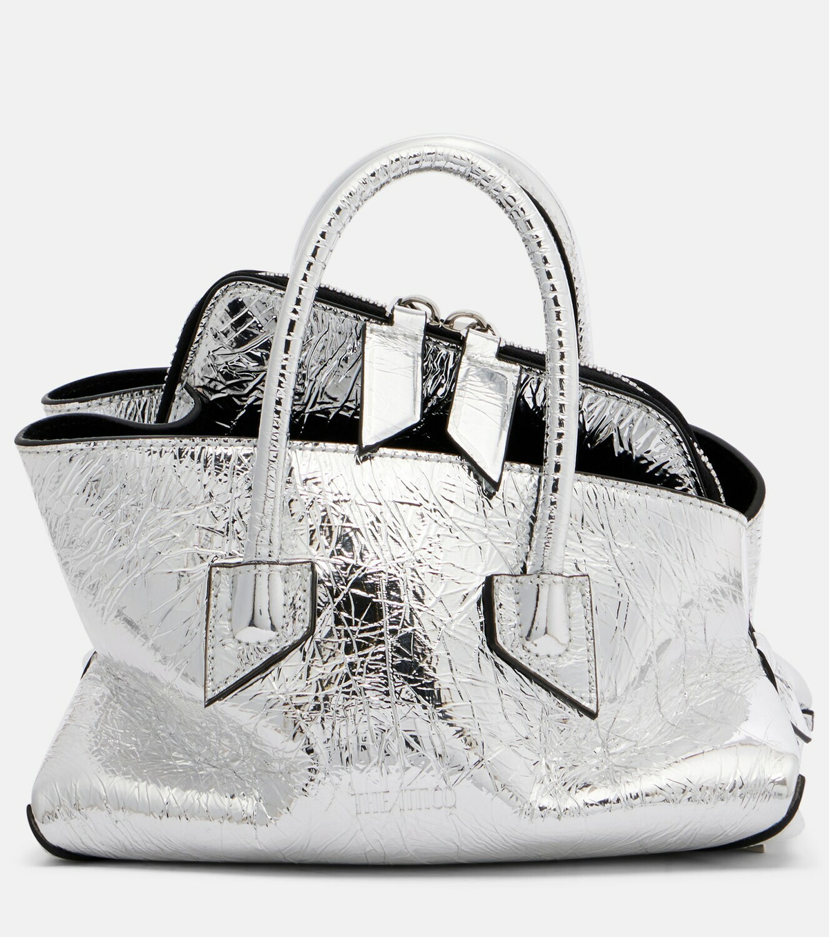 The Attico La Passeggiata Mini leather tote bag
