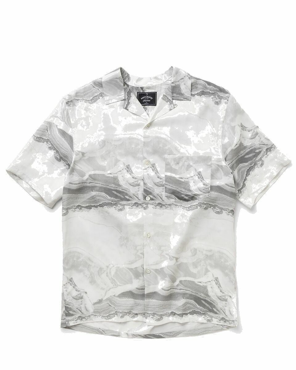 Photo: Portuguese Flannel Marble Grey - Mens - Shortsleeves