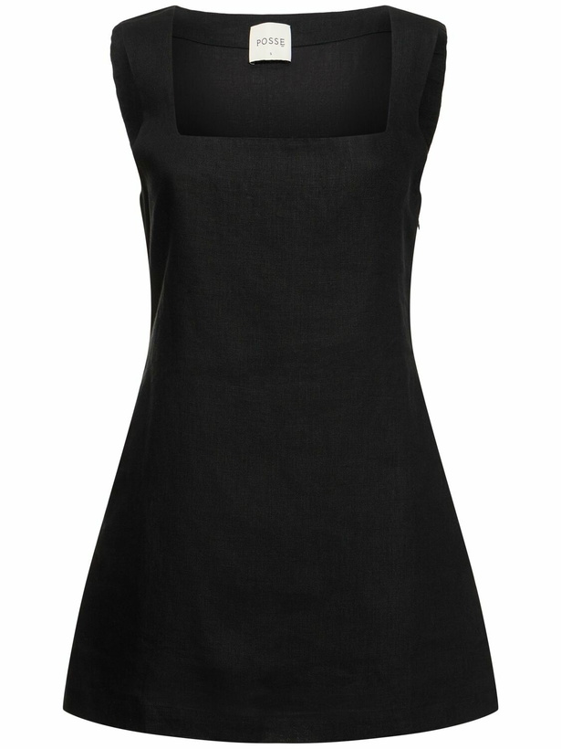 Photo: POSSE Alice Linen Mini Dress