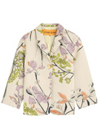 Stine Goya Floral-jacquard Woven Blazer Multicoloured 1
