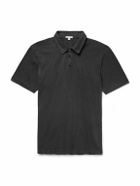 James Perse - Supima Cotton-Jersey Polo Shirt - Gray