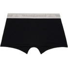 Vivienne Westwood Two-Pack Black Cotton Boxer Briefs