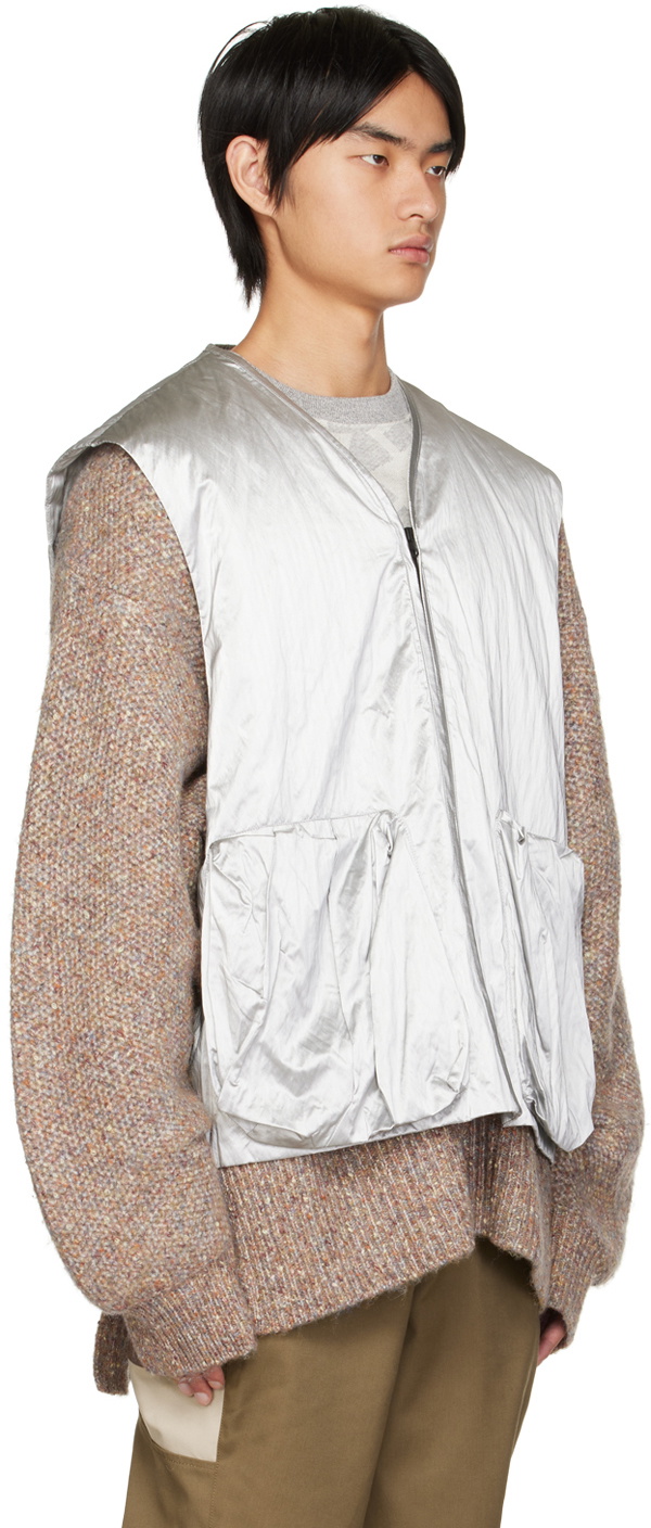 A. A. Spectrum Gray Kardiel Cardigan