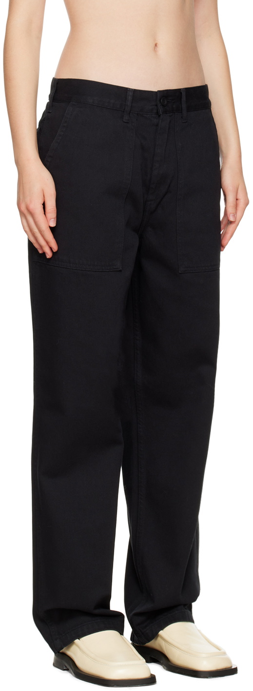 Palmes Black Groundsman Trousers