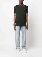 FRED PERRY - Logo Piquet Cotton Polo Shirt