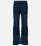 Eres Emblème open-knit straight pants