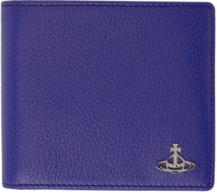 Photo: Vivienne Westwood Blue Leather Bifold Wallet