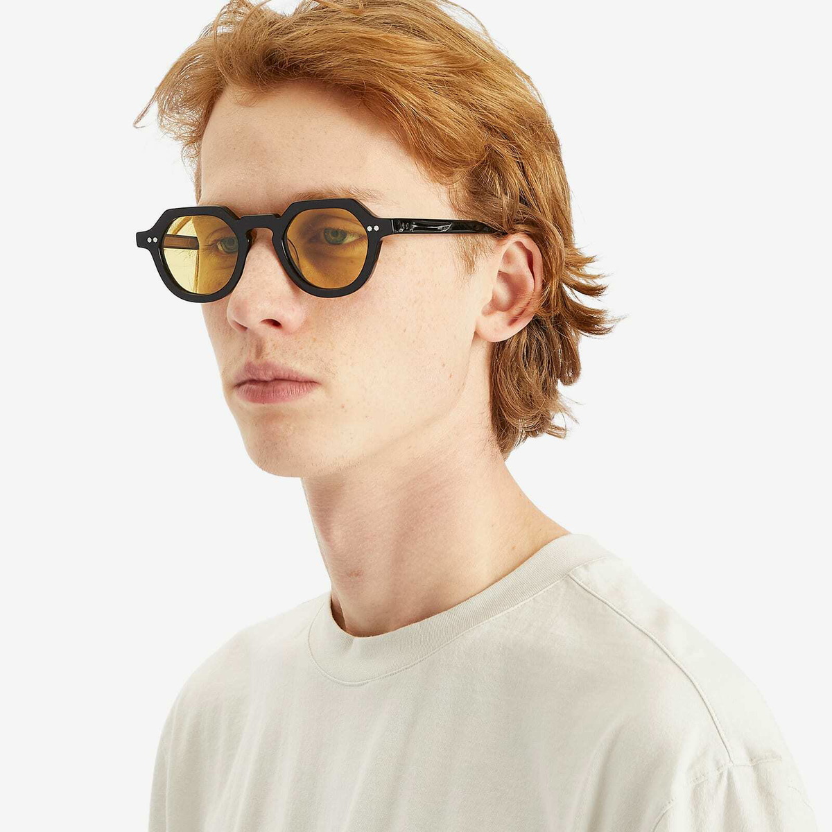AKILA Lola Sunglasses in Black/Yellow 