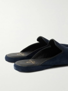 Rubinacci - Comfort Suede Slippers - Blue