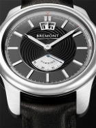 Bremont - Hawking Limited Edition Automatic 41mm Stainless Steel and Leather Watch