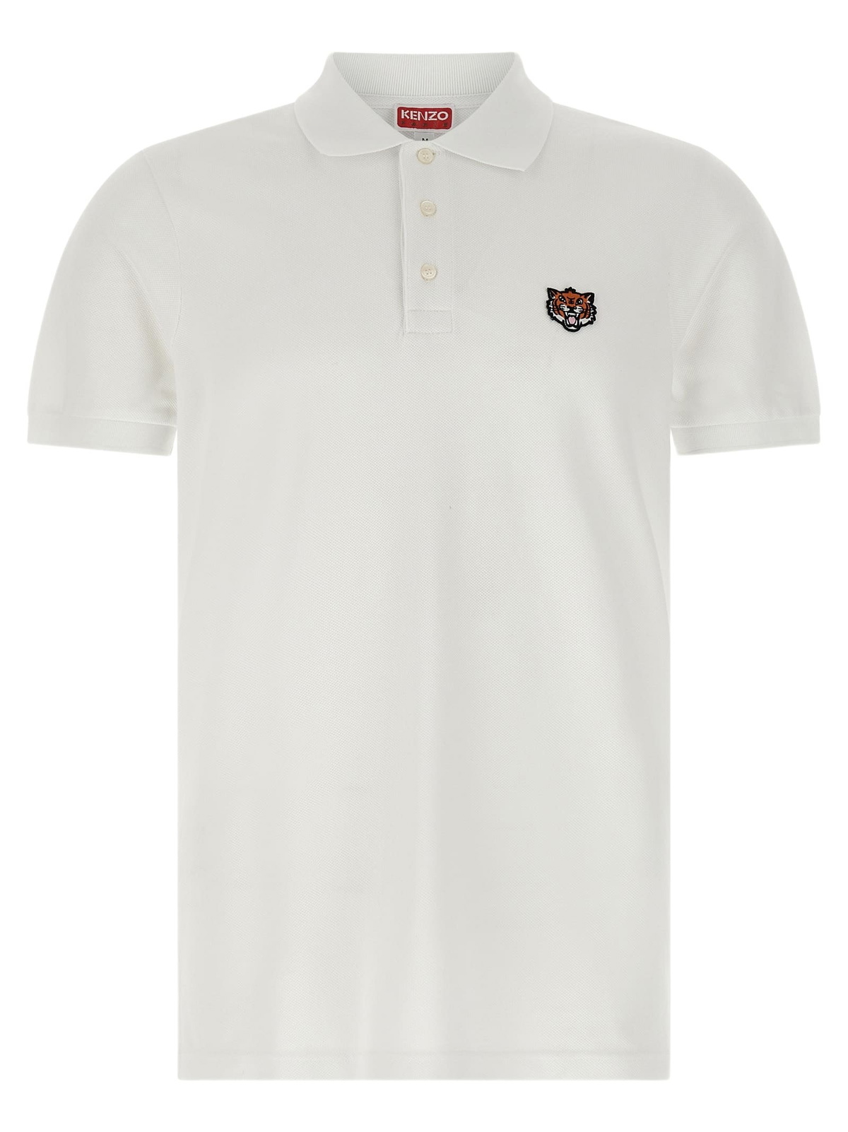 Kenzo Paris Men's Boke Flower Crest Classic Polo Shirt in