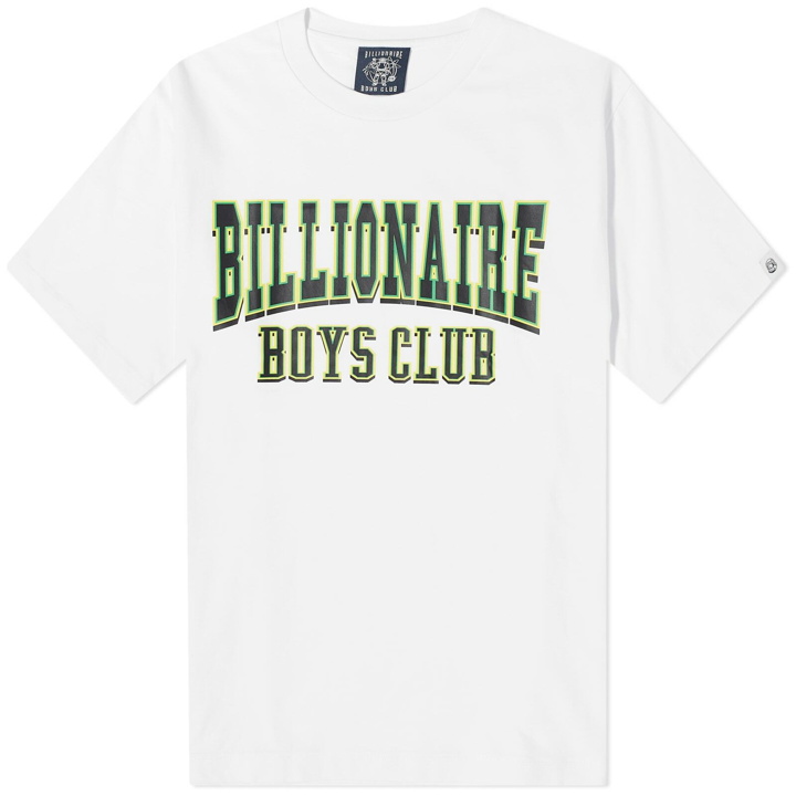 Photo: Billionaire Boys Club Men's Varsity Logo T-Shirt in White