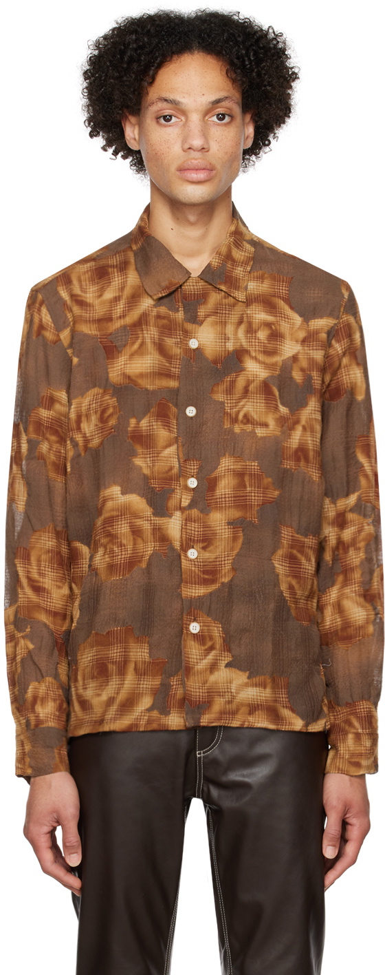 CMMN SWDN Brown Rani Shirt CMMN SWDN