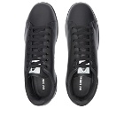 Raf Simons Men's Orion Cupsole Leather Cupsole Sneakers in Brushed Black