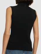 SPORTMAX Ardenza Wool Turtleneck Vest