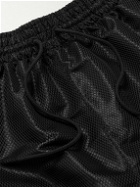 Abc. 123. - Satin Drawstring Shorts - Black