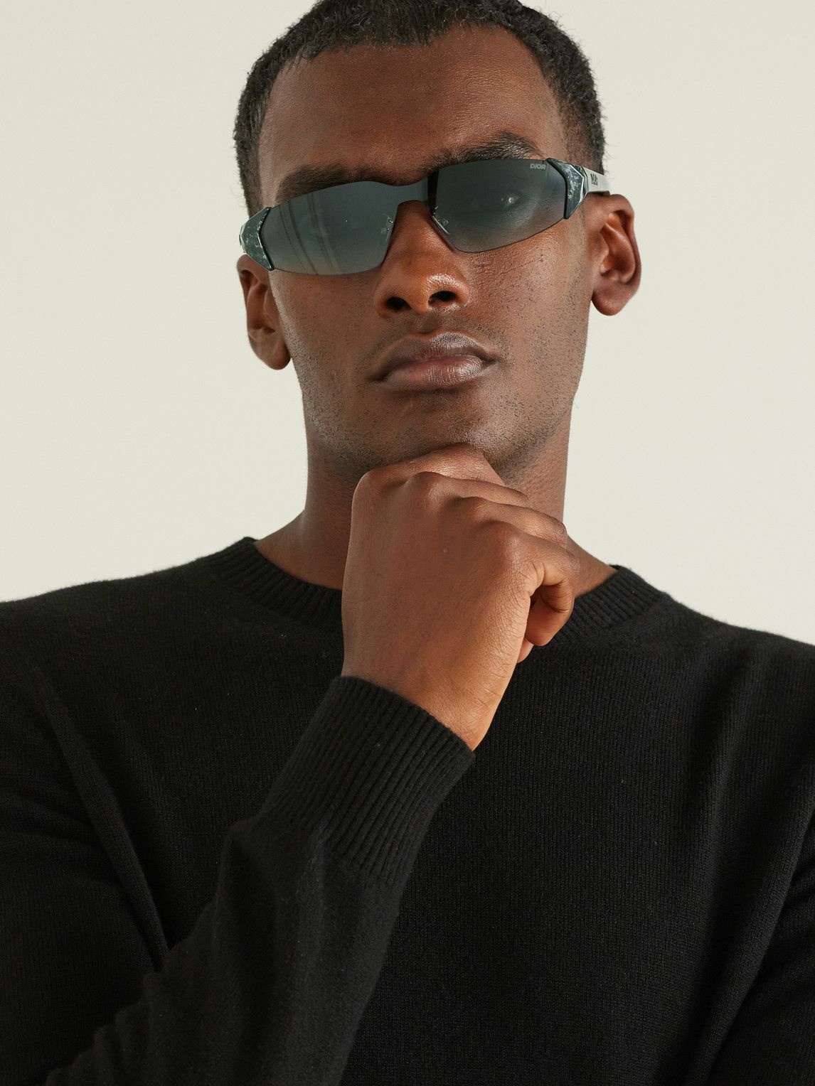 Dior Eyewear - DiorBay M1U Aviator-Style Acetate Sunglasses Dior