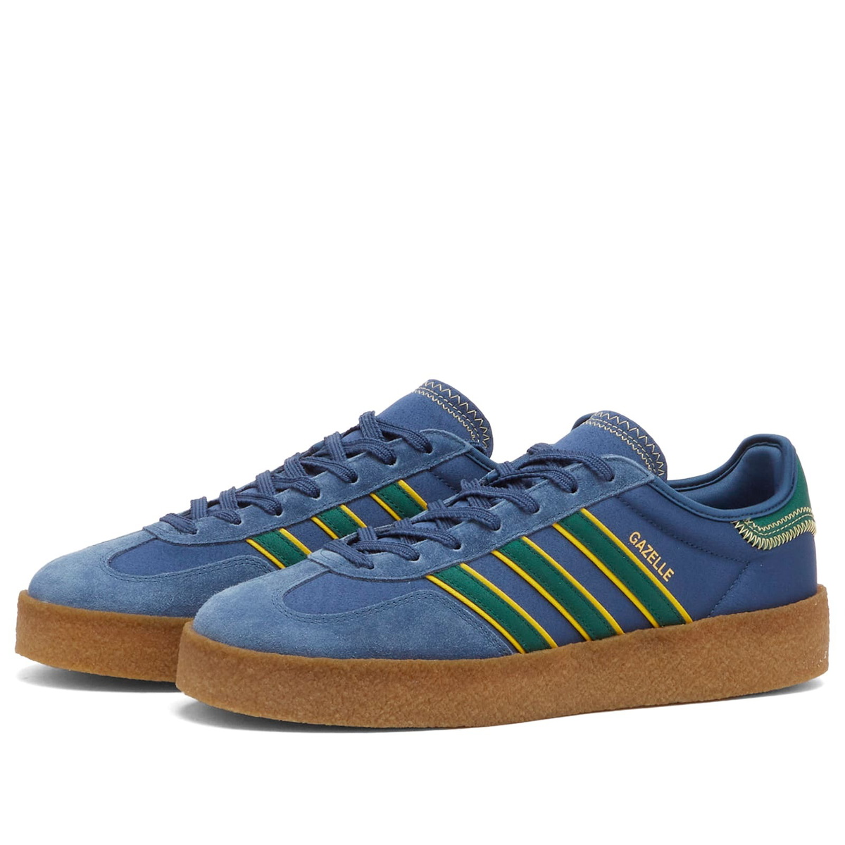 Adidas x CLOT Gazelle by EC in Night Marine/Collegiate Green/Hazy Yellow