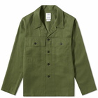 Visvim Men's Cardwell Shirt Jacket in Olive