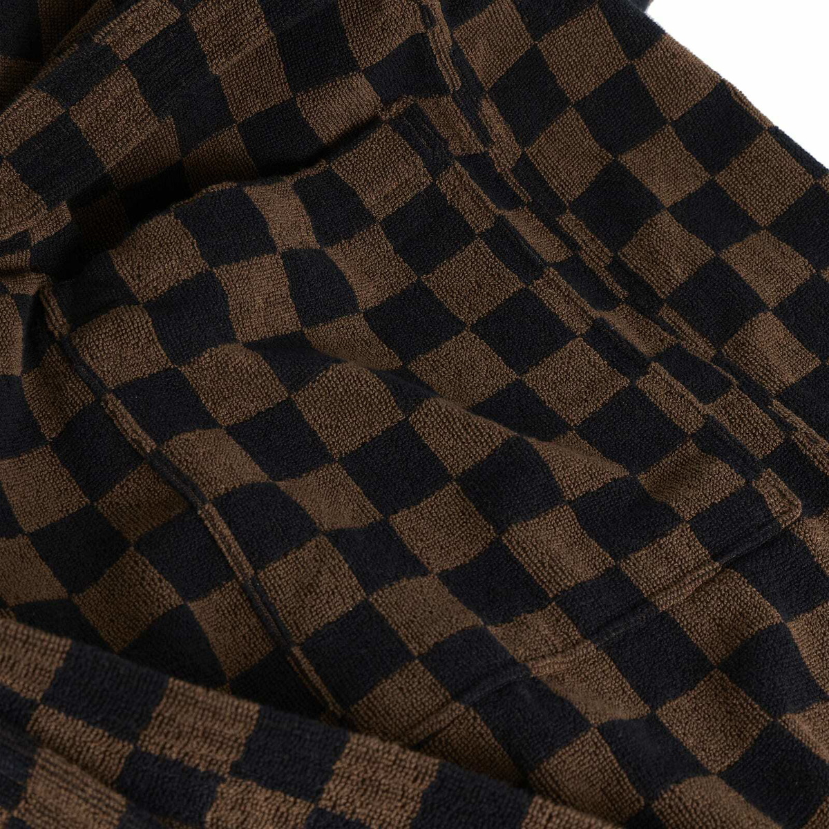 Baina Sulis Bath Robe in Tabac/Noir