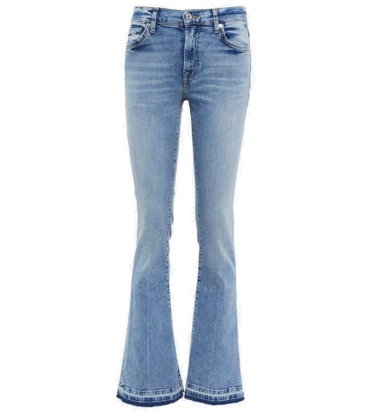 Photo: 7 For All Mankind Bootcut Tailorless mid-rise jeans