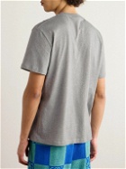 LOEWE - Paula's Ibiza Logo-Appliquéd Cotton-Jersey T-Shirt - Gray