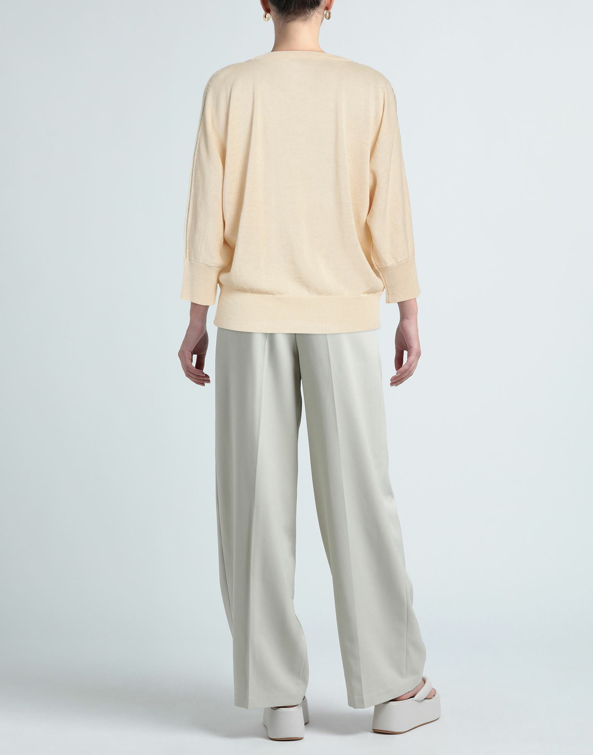 Peserico Womens Sweater Cream