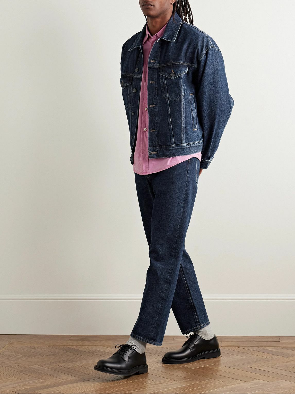 AGOLDE - Stefano Denim Trucker Jacket - Blue