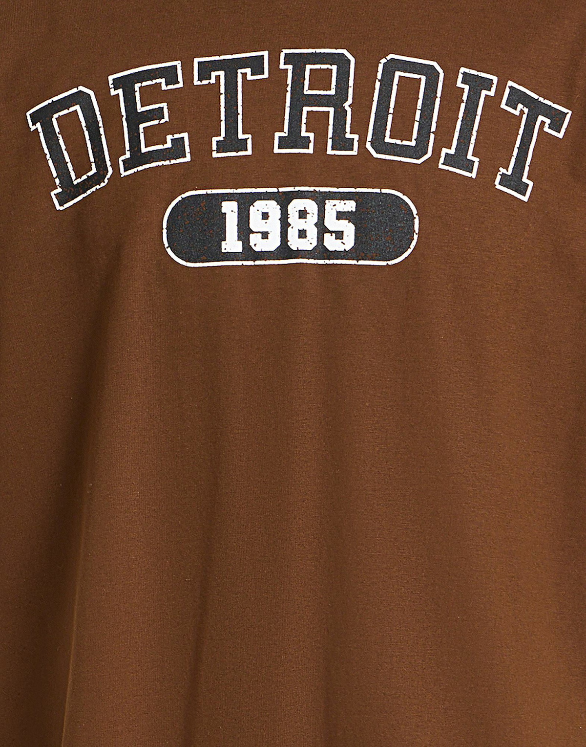 Berna Mens T-shirt Chocolate in Brown
