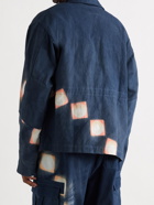 STORY MFG. - Helix Resist-Dyed Organic Cotton Jacket - Blue - S