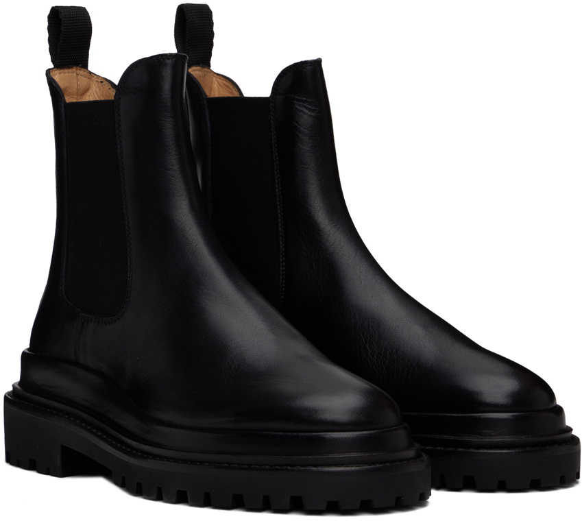 Isabel Marant Black Ceilee Chelsea Boots