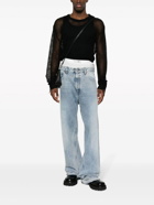 MM6 MAISON MARGIELA - Wide Leg Denim Jeans