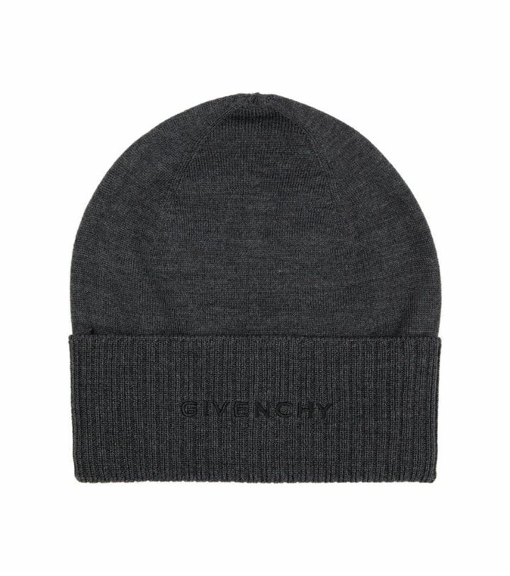 Photo: Givenchy - Embroidered wool beanie