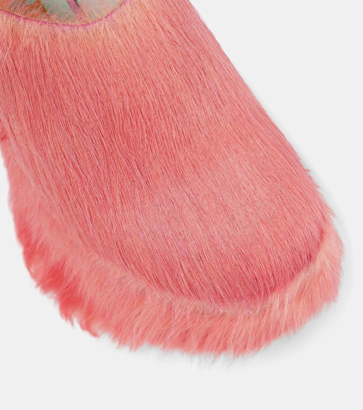 Vivienne Westwood Swamp calf hair platform clogs Vivienne