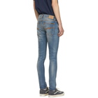 Nudie Jeans Blue Tight Terry Jeans