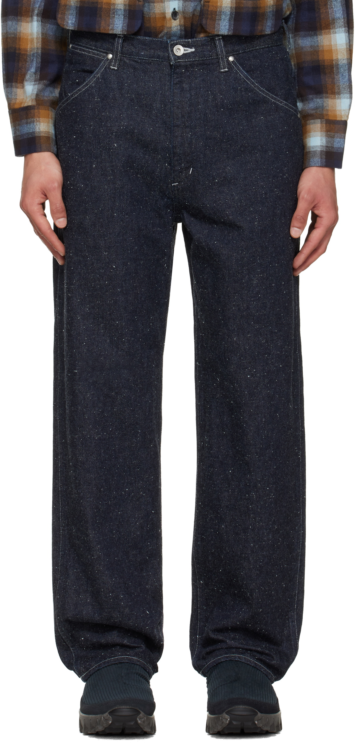 South2 West8 Navy 5P Jeans