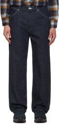 South2 West8 Navy 5P Jeans