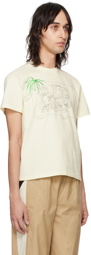 Kijun Off-White Drawing T-Shirt