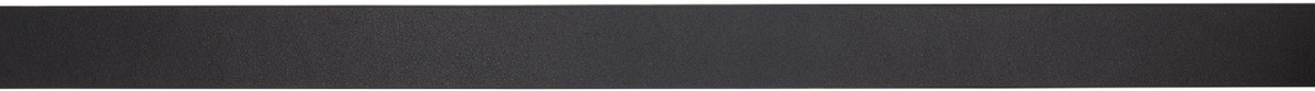 AURALEE Black Leather Square Buckle Belt