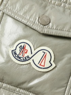 Moncler - Maya 70 Logo-Appliquéd Quilted Shell Hooded Down Jacket - Neutrals