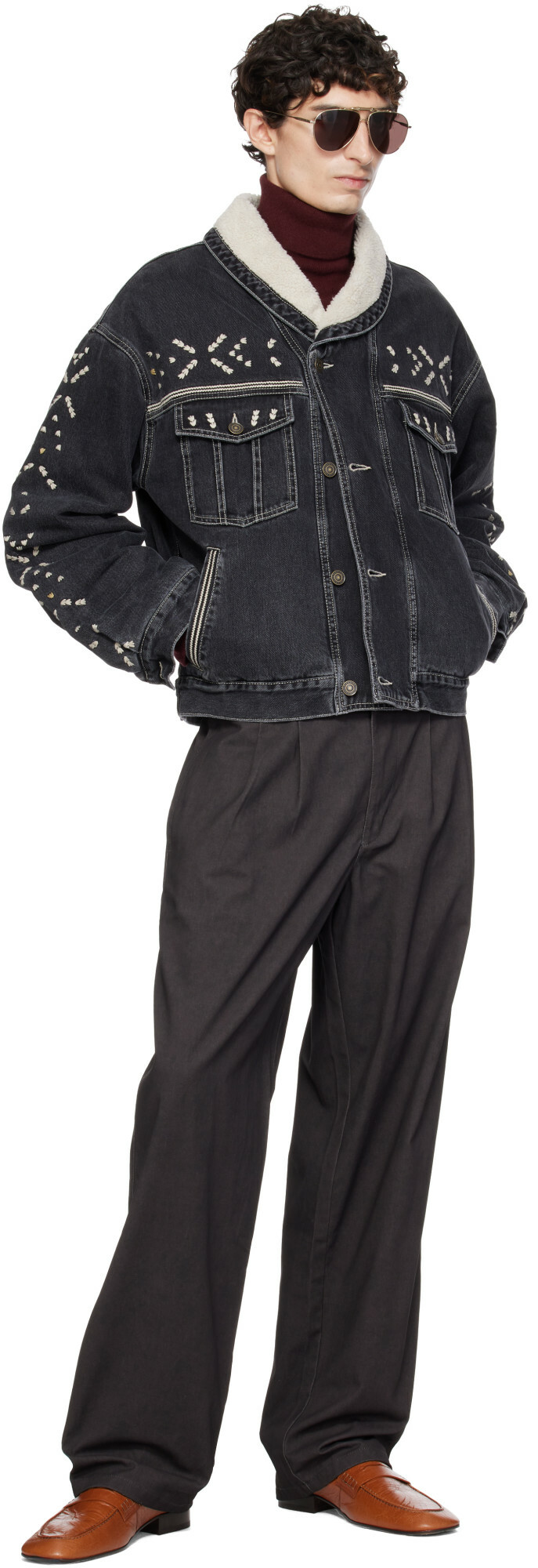 Isabel Marant Gray Yostin Trousers