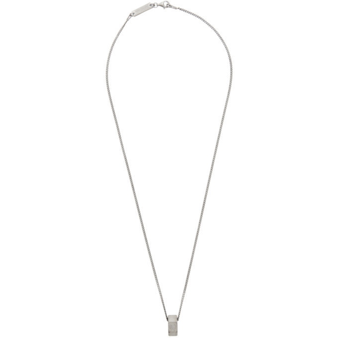 Maison Margiela Silver Nut Necklace Maison Margiela