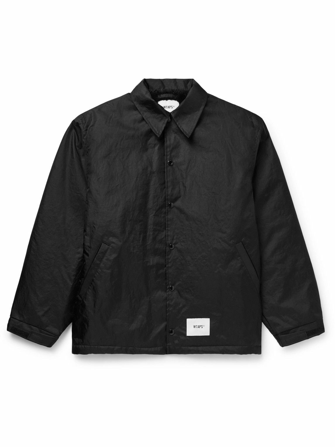 WTAPS Men's Bivouac Taffeta Jacket in Black WTAPS