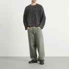 ACMH by Magic Castles Men's Rev Crew Neck Jumper in Black Multi