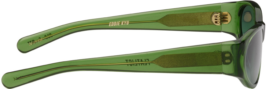 FLATLIST EYEWEAR Green Eddie Kyu Sunglasses