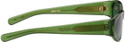 FLATLIST EYEWEAR Green Eddie Kyu Sunglasses