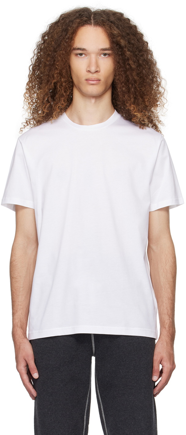 Sunspel White Riviera T-Shirt Sunspel