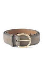 MORJAS - 3cm Suede Belt - Brown